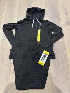 Kirkland Signature USA Dark Grey Ladies's Lounge Set With Pockets